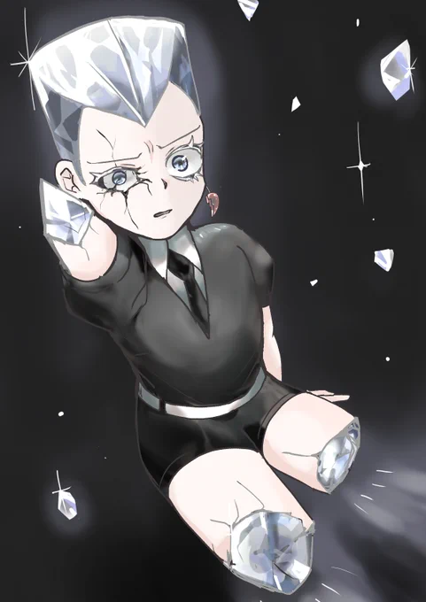 某宝石漫画パロのポルナレフくん #jjba