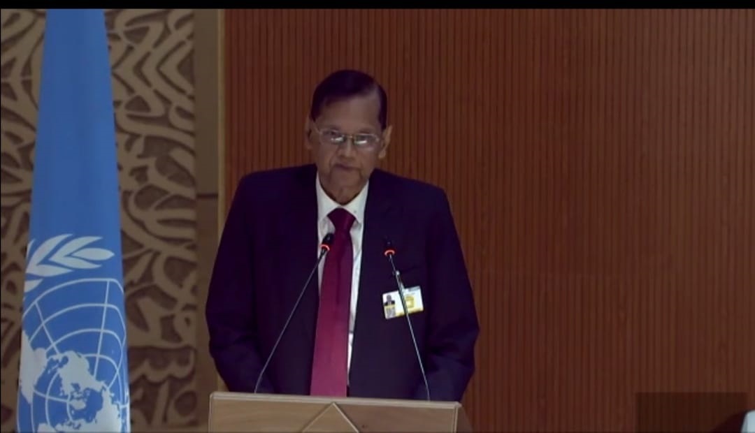 newsdotlk's tweet photo. 49th session of the Human Rights Council High-Level Segment Statement by Hon. Prof. G.L. Peiris, Minister of Foreign Affairs of #SriLanka
#lka #HumanRightCouncil https://t.co/NEUh6bNjiy