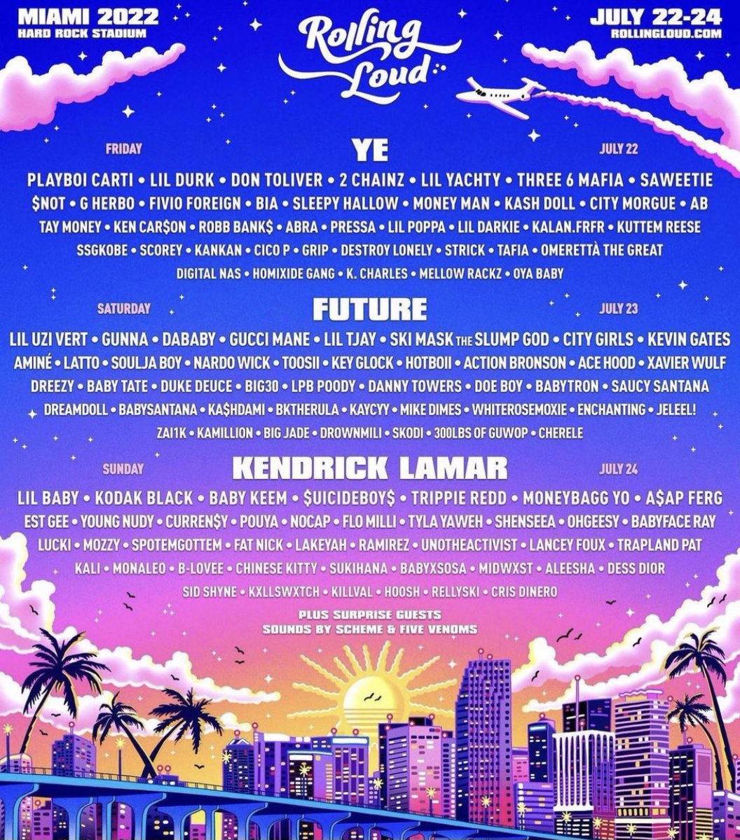 JULY 23RD ✈️ CATCH ME <a href="/RollingLoud/">Rolling Loud</a> 💩🏆 #SHITTYBOYZ