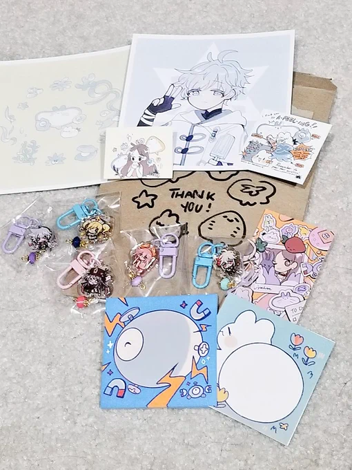 WAHHHHH THANK U @jyahm_ !!!! I WASNT EXPECTING ALL THE EXTRA CUTE GOODIES!!! the yuzu candy was super good 🤧🤧🤧 