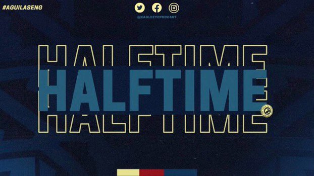 EagleEyePodcast's tweet photo. Up by one at the half thanks to a Bruno Valdez header.

#AguilasEng 🦅 | #AMEQRO 1-0 https://t.co/OxXeQmfYmv