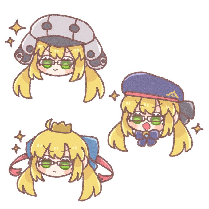 アルトリアキャスターの再臨メガネ👓✨
#FGO 