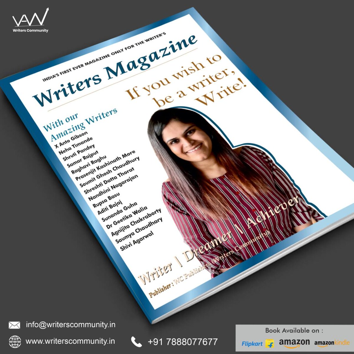Writers Magazine Jan-Feb 2022 Edition ⠀ #writerscommunity #writersmagazine #magazine #authors #bookpublishing