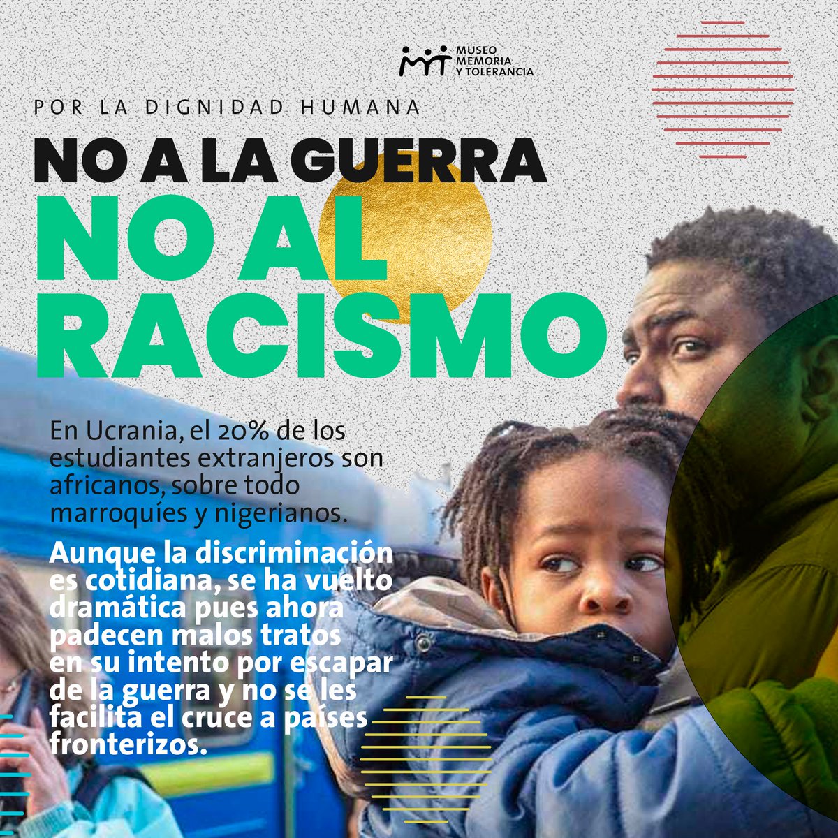 En Ucrania han venido aumentando de manera alarmante los niveles y expresiones de xenofobia en las últimas décadas, aunque es algo que no se discute públicamente. 1/3