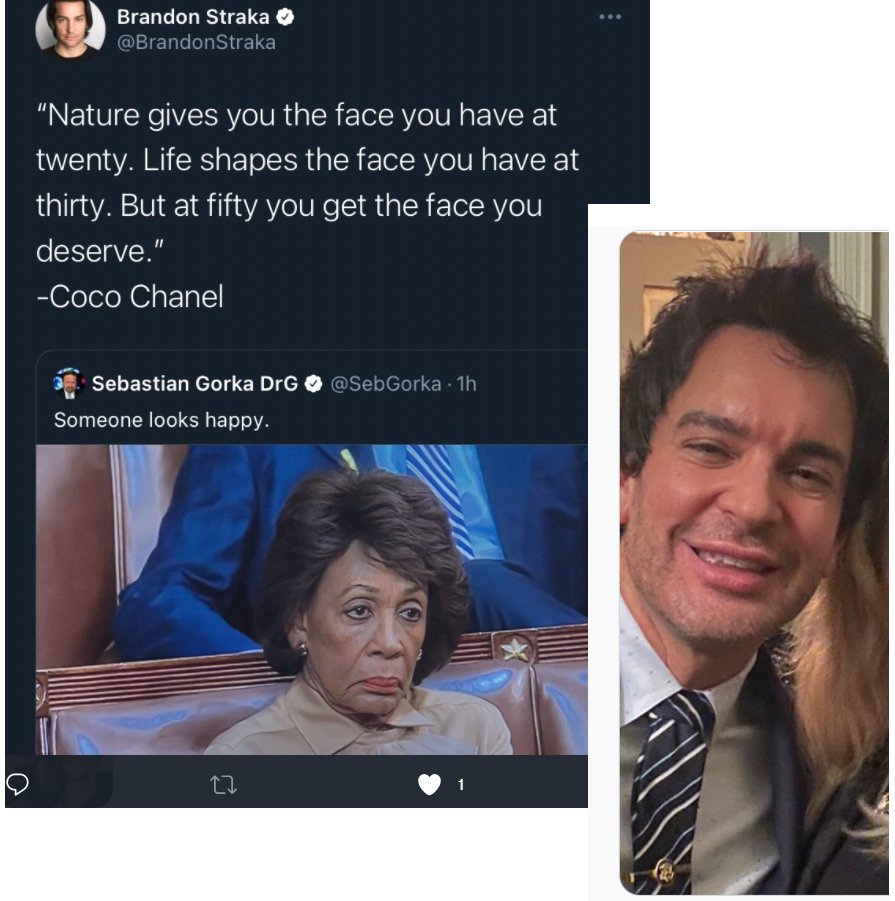 StonePgh's tweet photo. #walkaway #BrandonStraka #plasticsurgery #Botox #Plasticsurgeryfails #insurrectionist https://t.co/Ie0DSwG7rs