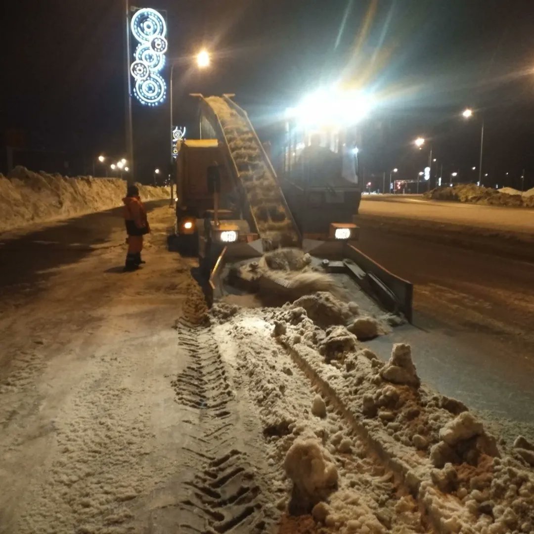 Вывоз снега по Волжскому шоссе