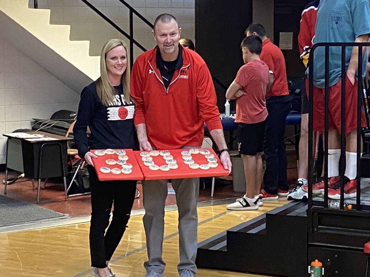 kbarber87's tweet photo. From 5th grade RS, to 6th grade homeroom, 7th/8th grade science and coach, freshman year shooting coach, sophomore to senior assistant coach and now 12 years coaching next to you.  No one deserves it more!  Congratulations.  @Rich4swather https://t.co/VH3hlohS3l