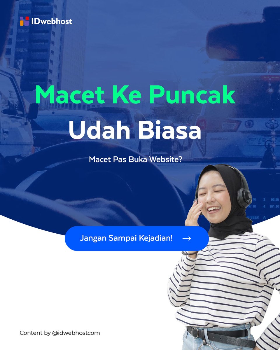 idwebhost's tweet image. Macet ke puncak sama macet gara-gara website sama-sama nyebelin! 😡

Hmm, sebenarnya, Macet gara-gara website ini apa sih penyebabnya? 

Coba deh cek slide selanjutnya, sekaligus biar tahu gimana cara ngatasinnya... 👉

#IDwebhost #WebHostingYaIDwebhost
#Macet #PuncakBogor