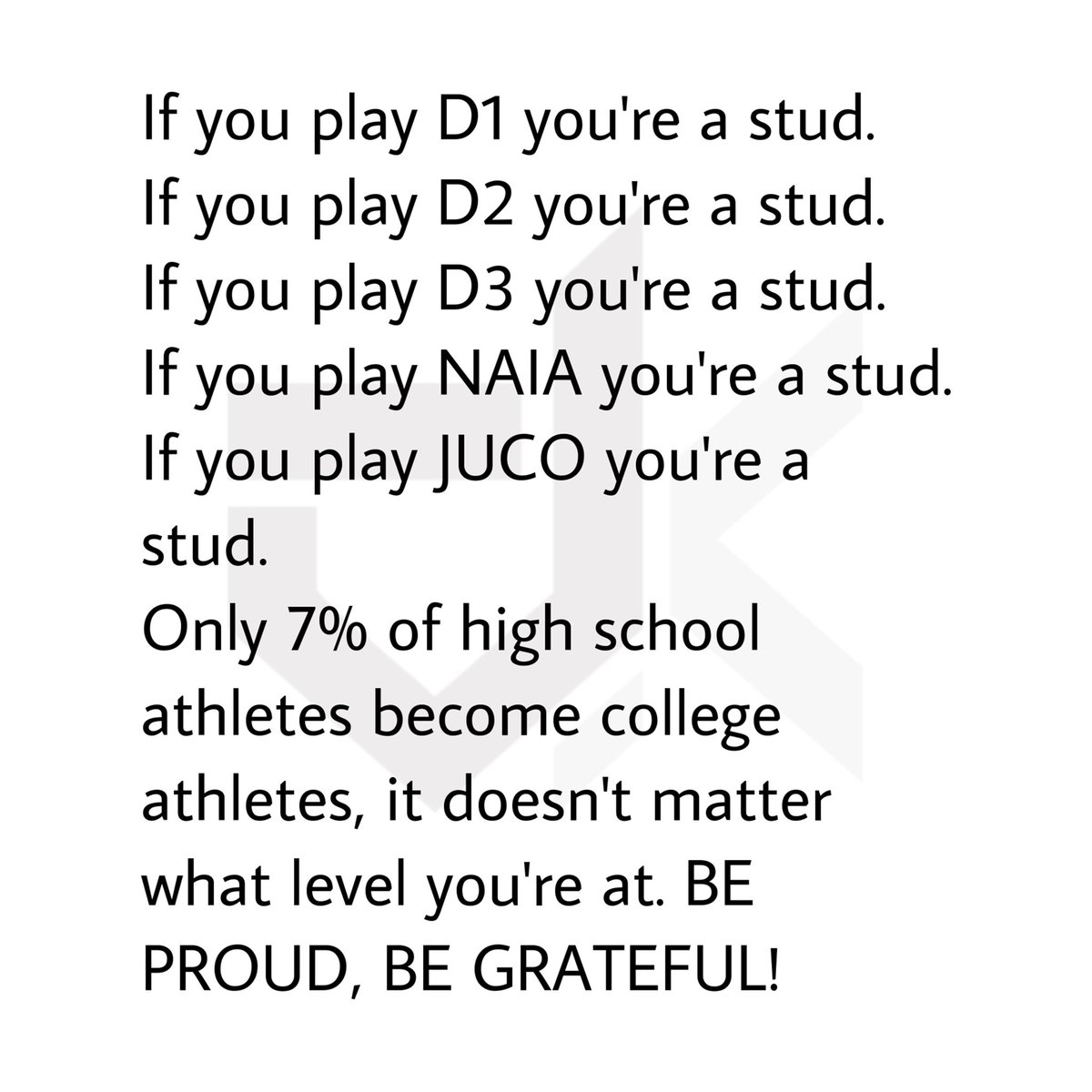Straight facts! 💯