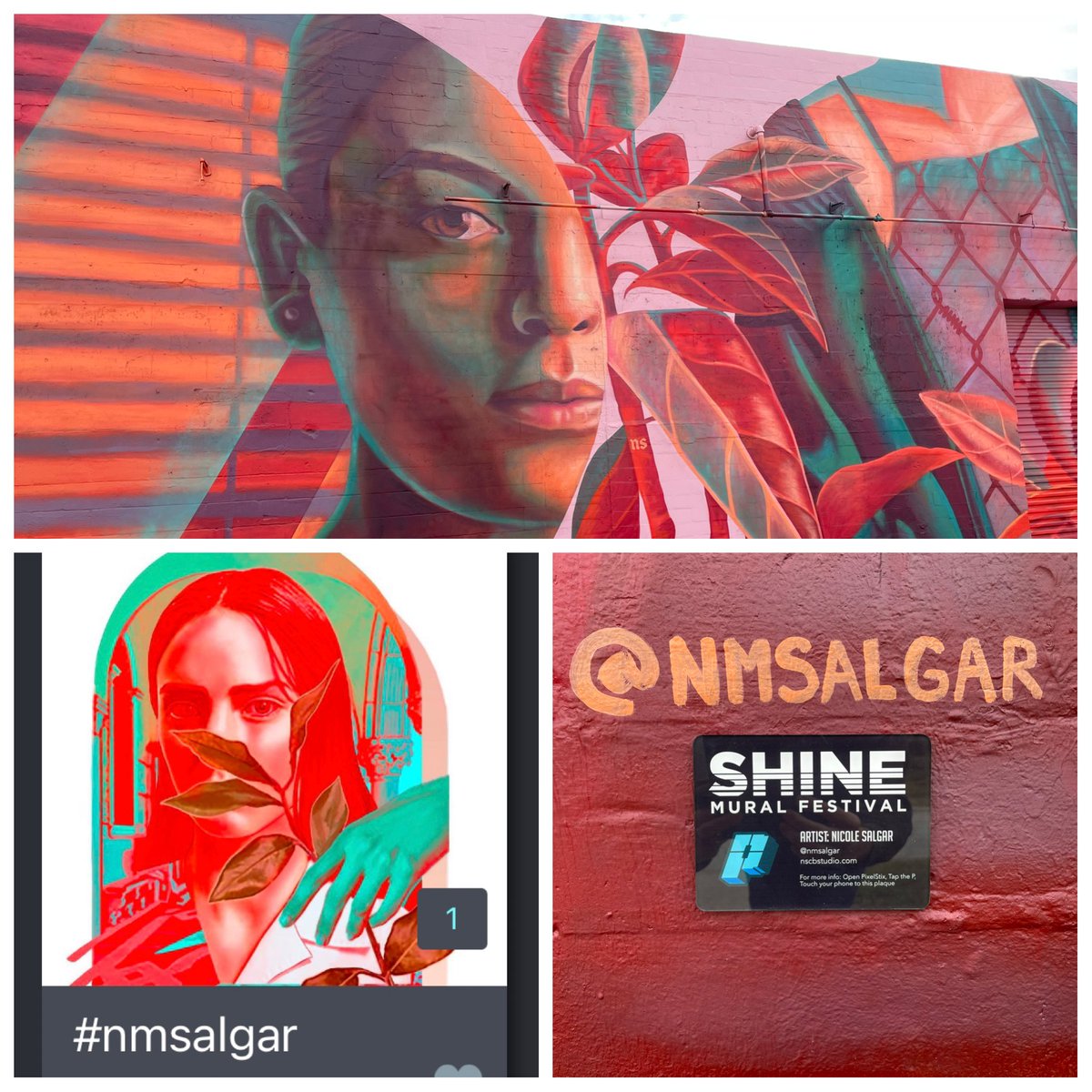 PixelStixApp's tweet photo. affordable disruption to the art world with our passive #IoT smart plaque technology. Nicole Salgar, St Petersburg, FL https://t.co/NChQWkOIMJ