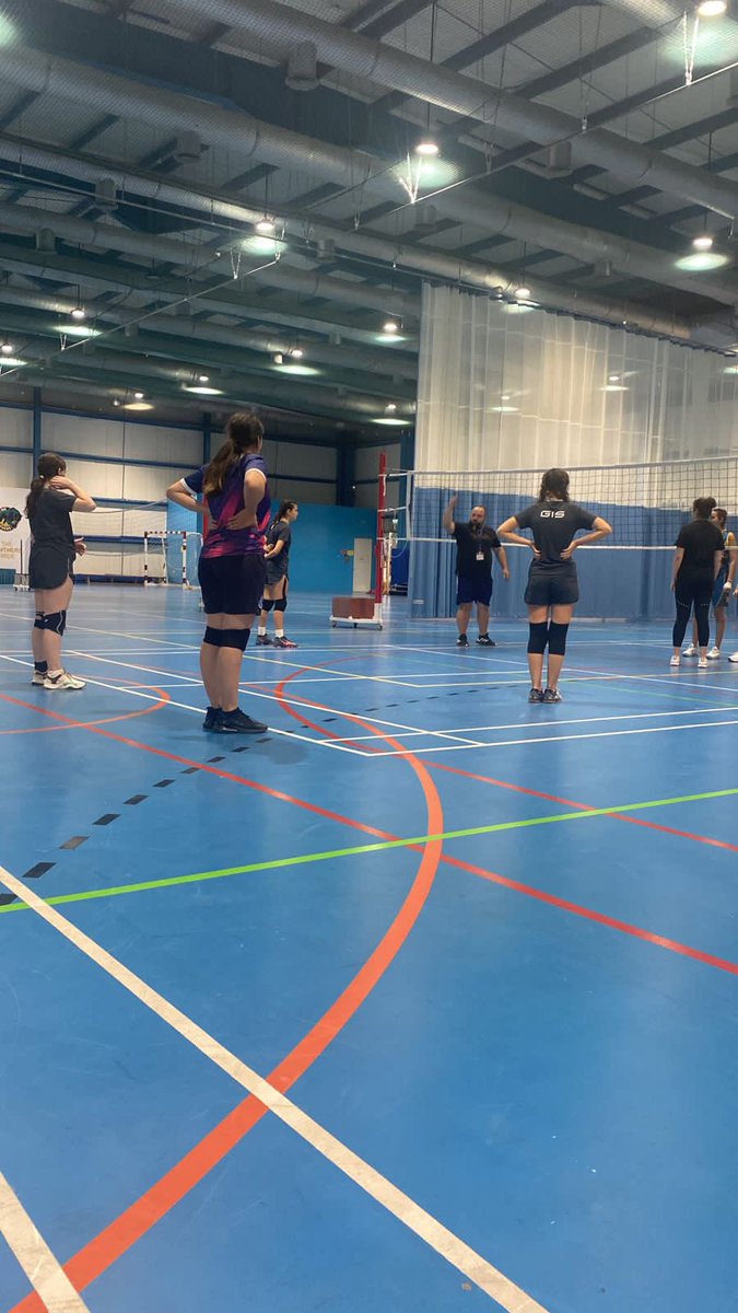 GISJaguars's tweet photo. A very proud day at GIS. Our 1st ever Jaguars U19 girls volleyball team played their first @dassa_sports fixture of the season. The girls did incredibly well and were narrowly defeated by @NibrasSchool A great experience for our girls and one they can be very proud of #GoJaguars https://t.co/arxmJKrBQ3