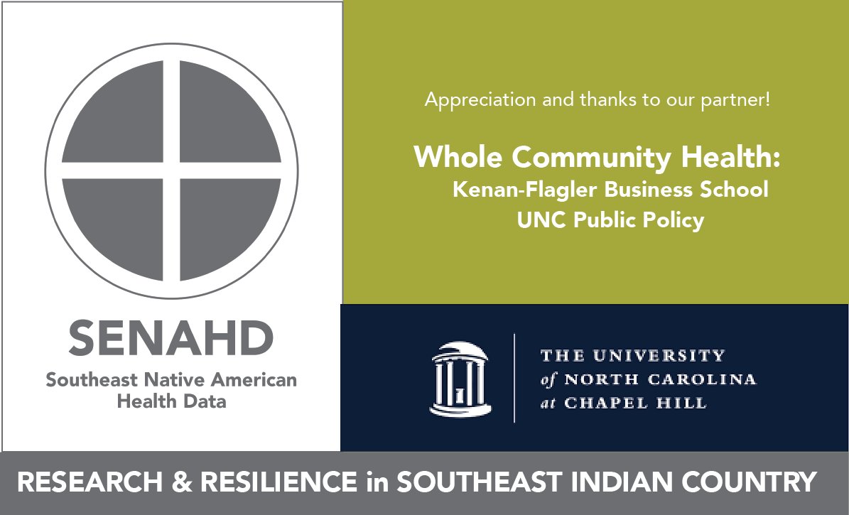 SENAHD | Southeast Native American Health Data tweet media