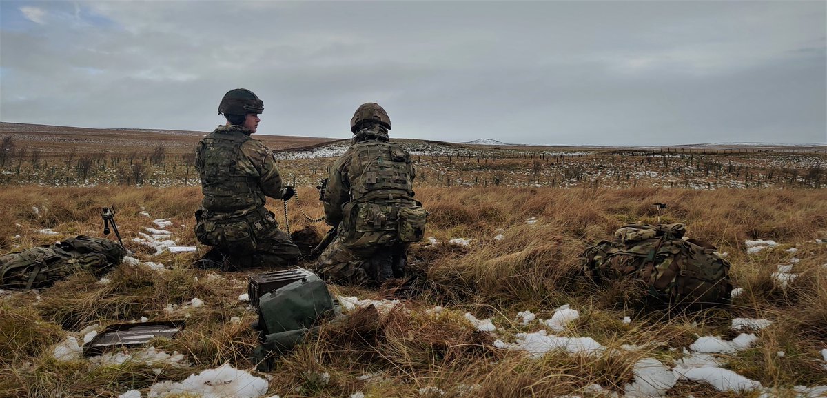RAF_Regiment's tweet photo. 51 Sqn have been carrying out routine Joint Fires training at Otterburn Training area.
Operating both in the day and at night, they proved their efficiency to suppress targets at all ranges.
#AlwaysOperating https://t.co/oOUxgv7PZO
