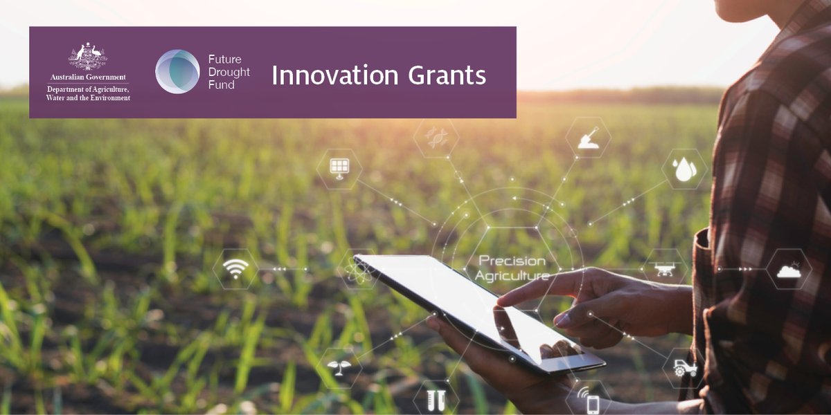 DAFFgov's tweet image. Successful Drought Resilience Innovation Grants recipients announced. 

The $29m in grants will develop a pipeline of innovative projects with the potential to help farmers and communities thrive through future droughts.

Learn more: fal.cn/3mARL