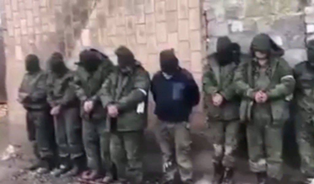 видео где взяли в плен