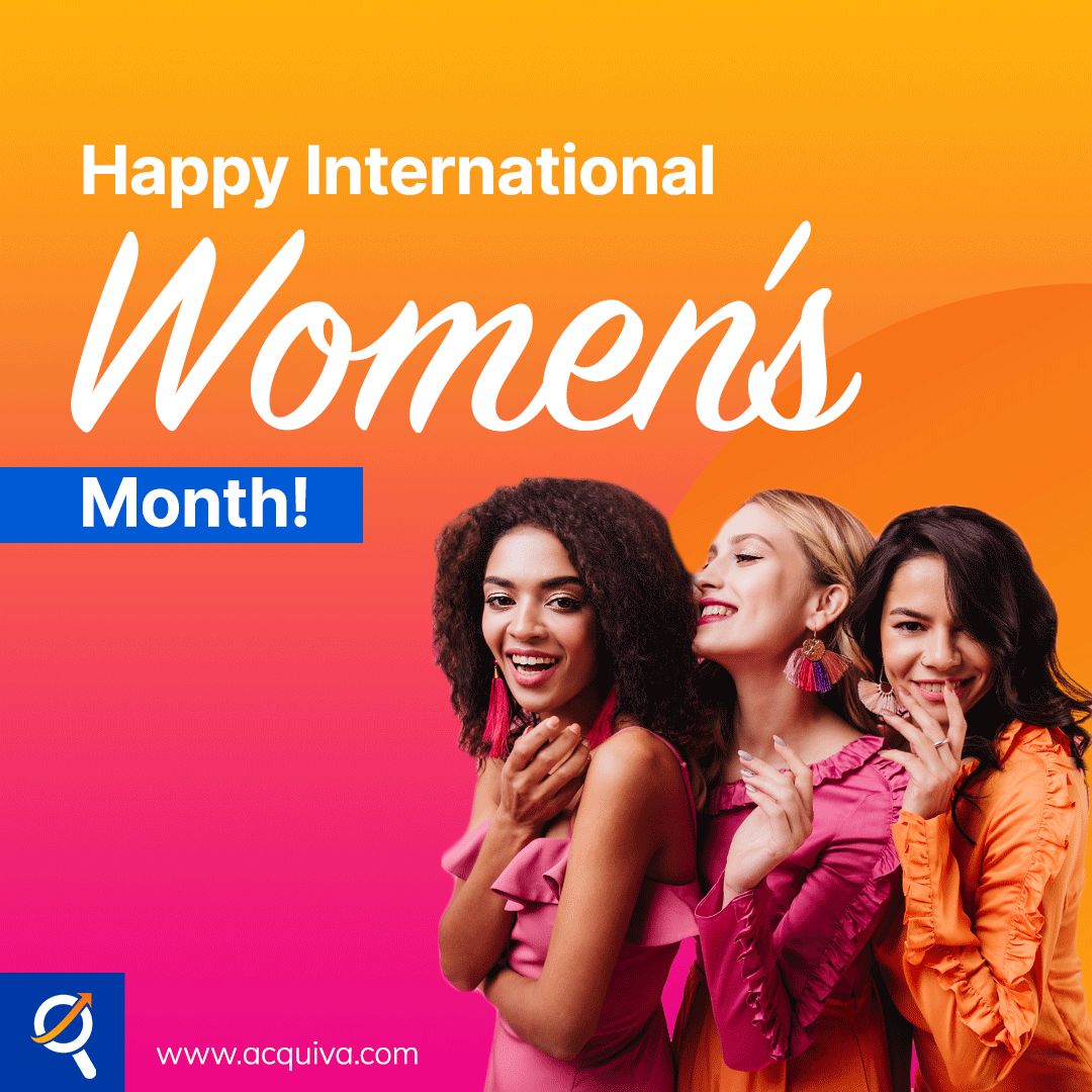 AcquivaTeam's tweet photo. Who run the world?! Happy #WomensMonth 💙 https://t.co/zXazhvzTjQ