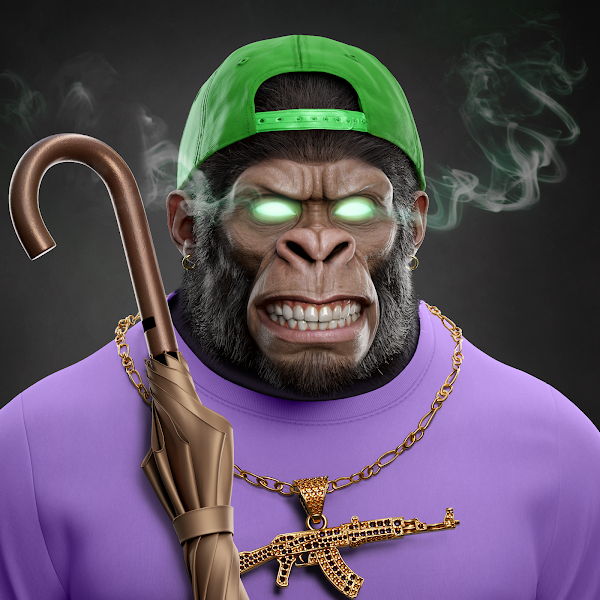 NinjaPT33's tweet photo. @FrankCastiglia Check out #SupremeKongNft king
Art and community are🔥🔥
2000 collection with 50% rev share
#1880
✅ Green hat
✅ Golden Gorilla Chain
✅ Green Ghost Eyes
#KongSeason @HosseinDibaArt🚀🚀 https://t.co/PcxIOiSokW