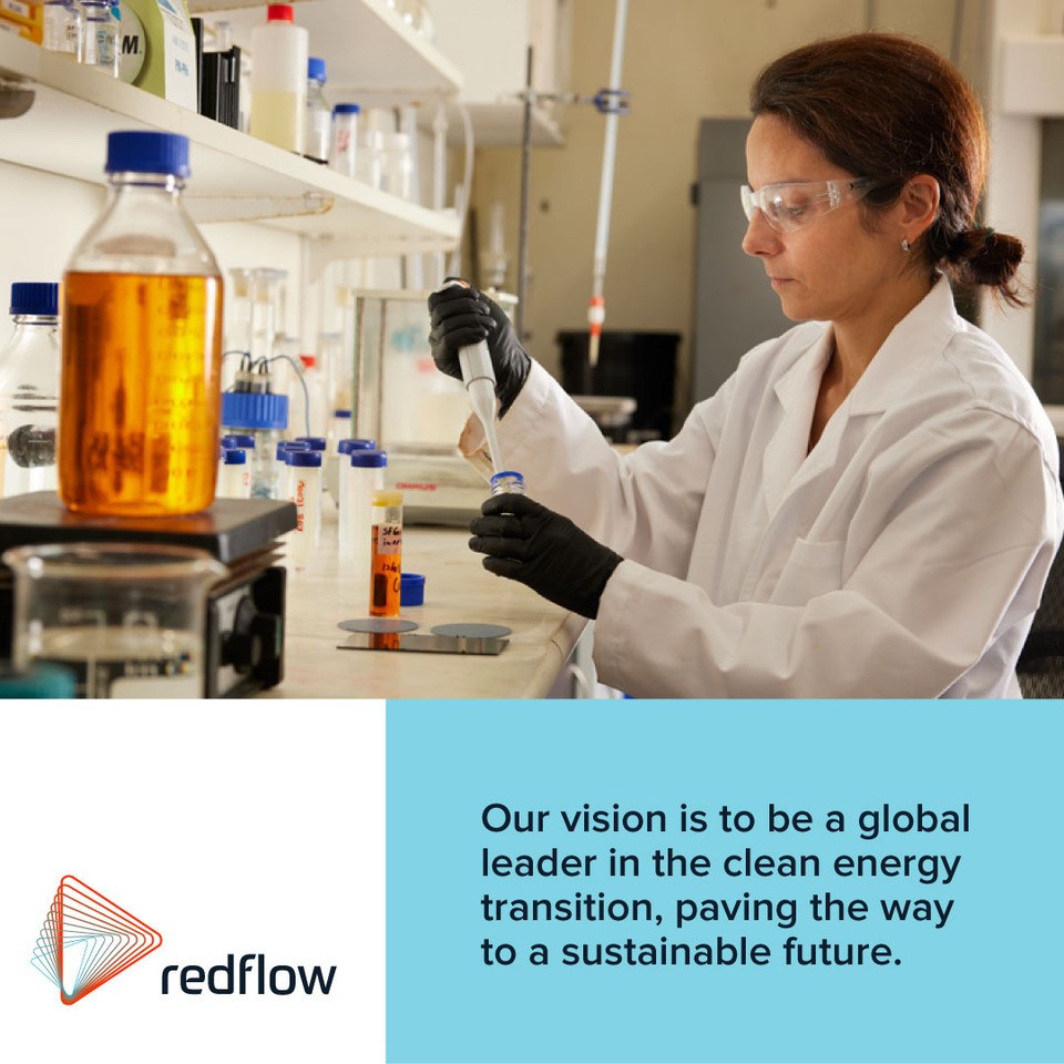RedflowLimited's tweet photo. The world is changing, and so is @Redflow!

We are focused on delivering world leading energy storage solutions to our customers.

#redflow #flowbattery #zincbromine #energystoragesolution https://t.co/eAKkHN1GtJ