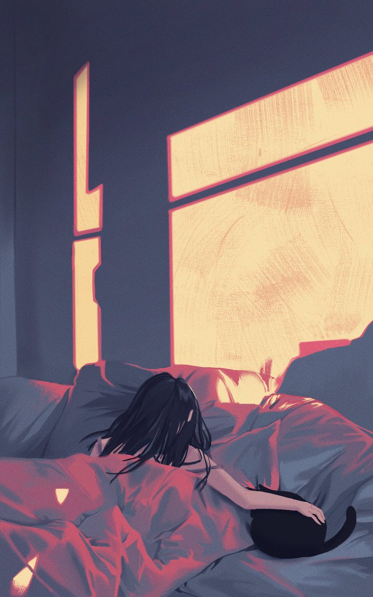 szepotify's tweet photo. naps with the void https://t.co/jKGjruxLaH