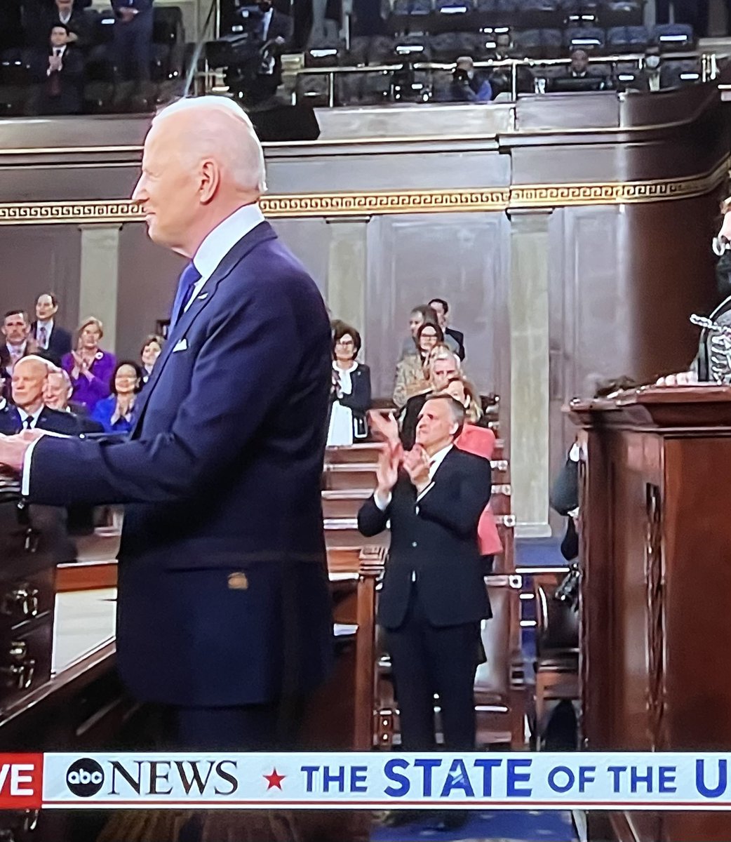 rufusgifford's tweet photo. Who’s that guy in the front row of the US House listening to a speech he’s watched every year of his life on TV? 

Tonight I sat in the front row listening to my boss &amp; President w goosebumps. 

So proud to be part of this administration as we LEAD with diplomacy. 🇺🇸 @us_protocol https://t.co/ELm67BgofJ