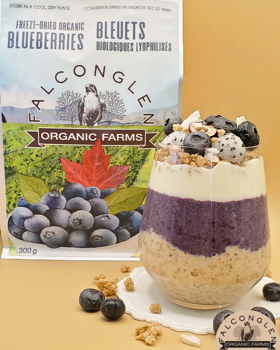 FalconglenFarms's tweet photo. BLUEBERRY CHIA LAYER PUDDING
https://t.co/IR42RknTFo
⠀
#FalconglenOrganicFarms
#BCBlueberries #BCBuyLocal #Falconglen #BuyBC #LangleyFresh #weheartlocalbc #eatdrinklocal #bcag  #farmtotable #blueberrygrowers #bcblueberryfarms #SupportLocalBC #freezedriedblueberries 
⠀ https://t.co/wJXVXKMvc5
