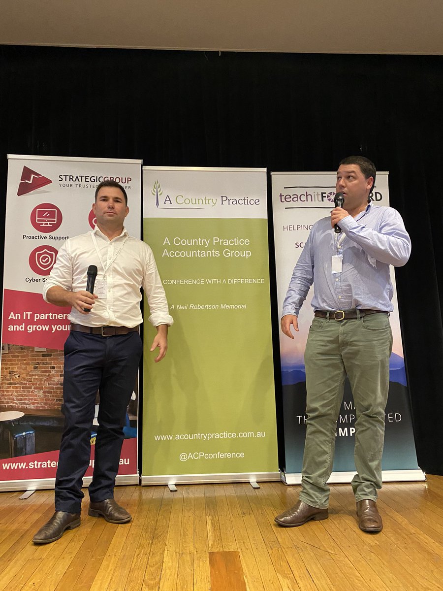 Agribusiness Finance Market Place Update with Troy Constance &amp; Chris Bailey from <a href="/SproutAgribusi1/">Sprout Agribusiness</a> #agribusiness #ACPconference #acountrypracticeaccountants