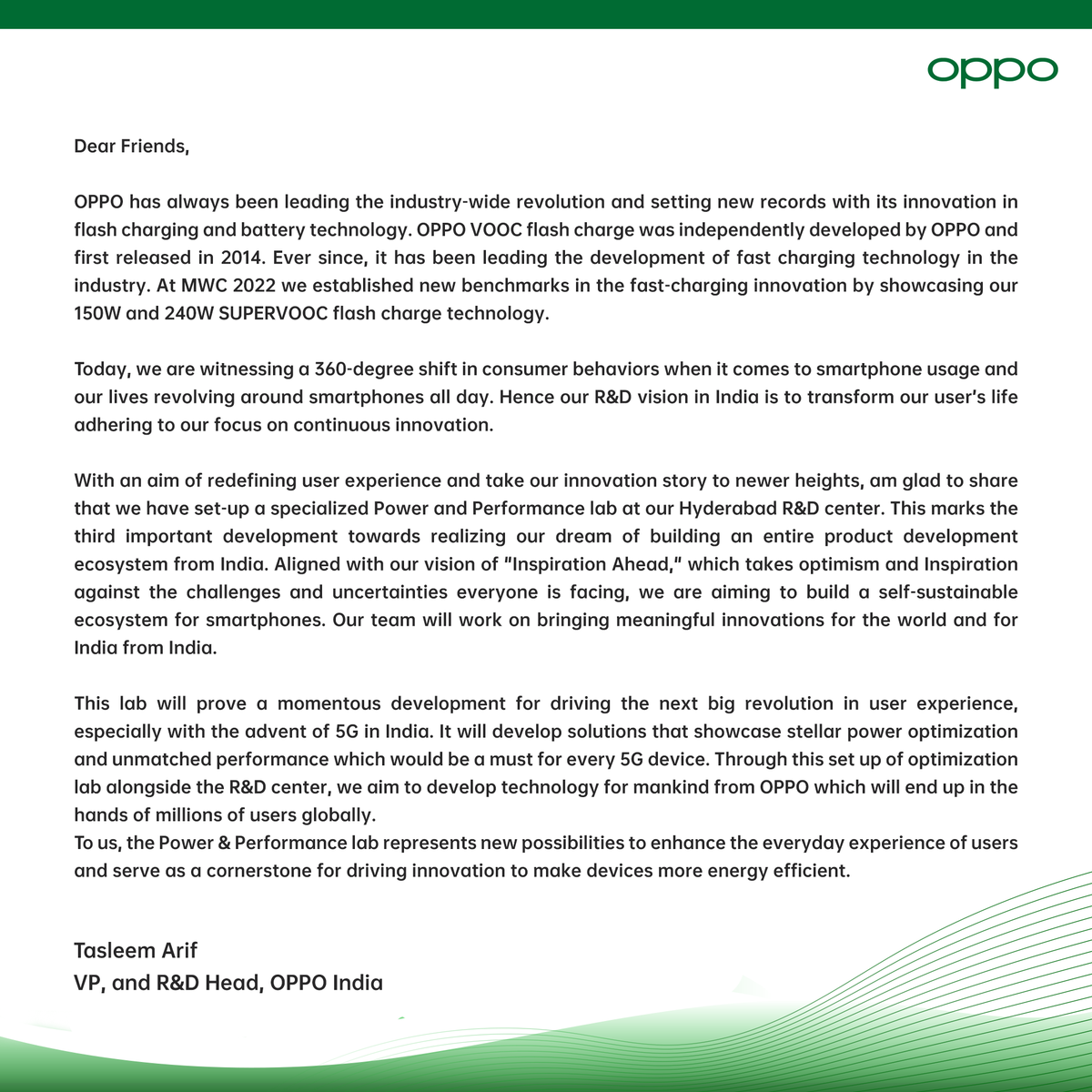 tasleemarifk's tweet photo. At #OPPO, we never stop innovating. Power & Performance lab is another testament to our continued commitment to providing our users with the best smartphone solutions and experiences. #PowerUpWithOPPO #OPPOIndiaRnD #OPPOPowerLab
https://t.co/yCycWLPNGX https://t.co/c1lSe0xBMN