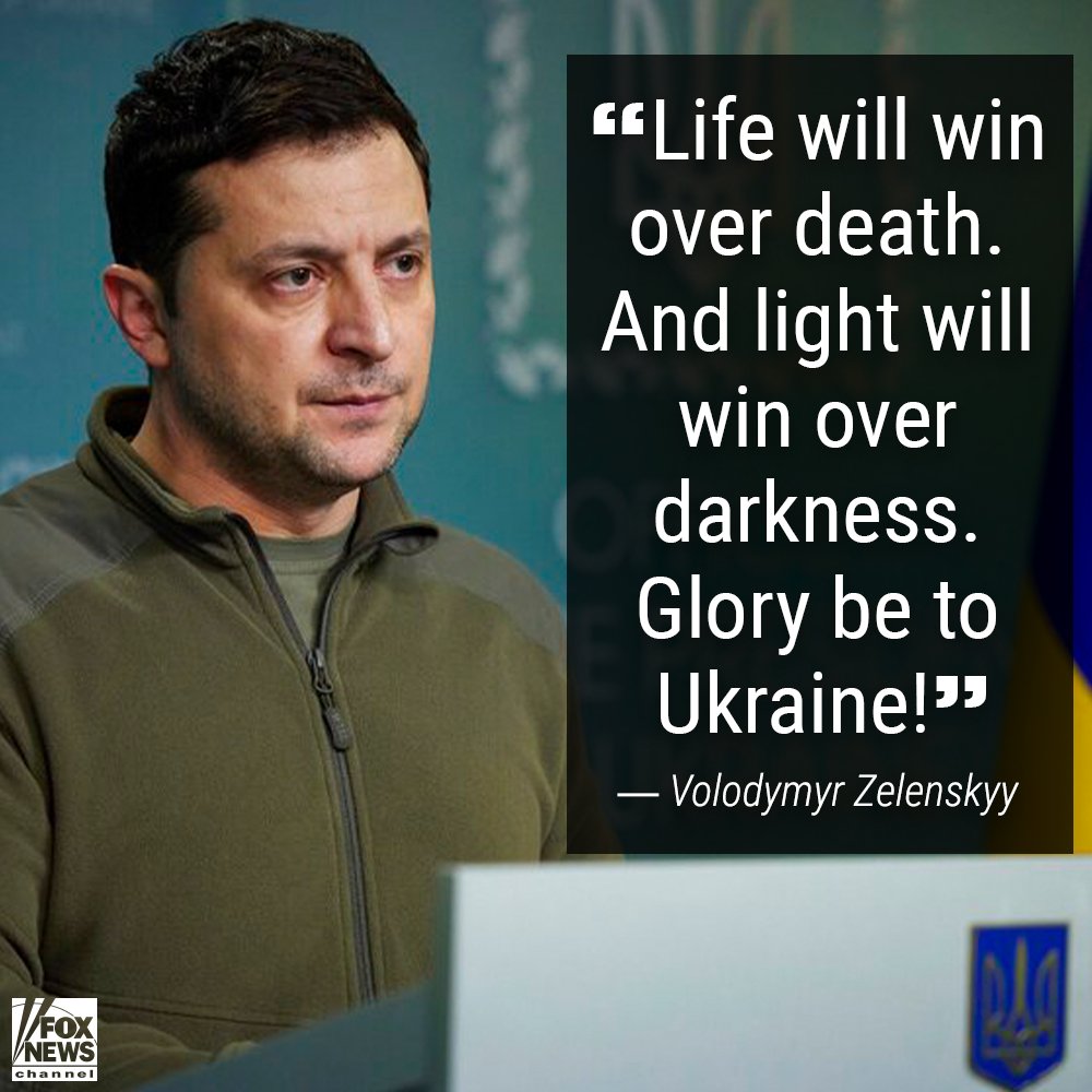 FoxNews's tweet image. NOT BACKING DOWN: Ukrainian president @ZelenskyyUa addresses European parliament: ‘We are fighting for our survival.' fxn.ws/3HsVP8E