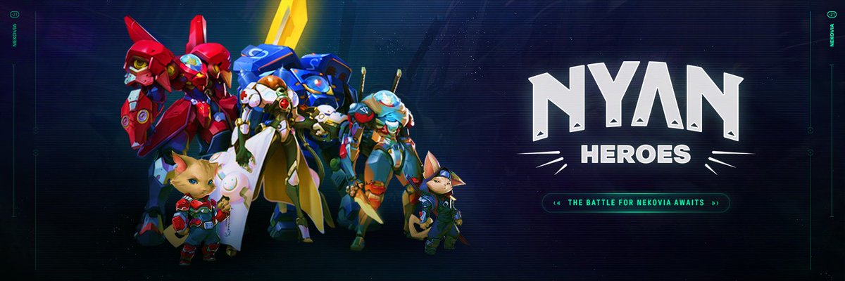 1/5: One of the projects I'm most bullish on in the NFT &amp; Blockchain gaming space is <a href="/nyanheroes/">Nyan Heroes</a> and their growing community at <a href="/NyanDAO_/">NyanDAO</a>. Backed by strong partners like 3AC, Solana Capital among others, the team is building a AAA third-person shooter on the Solana blockchain.