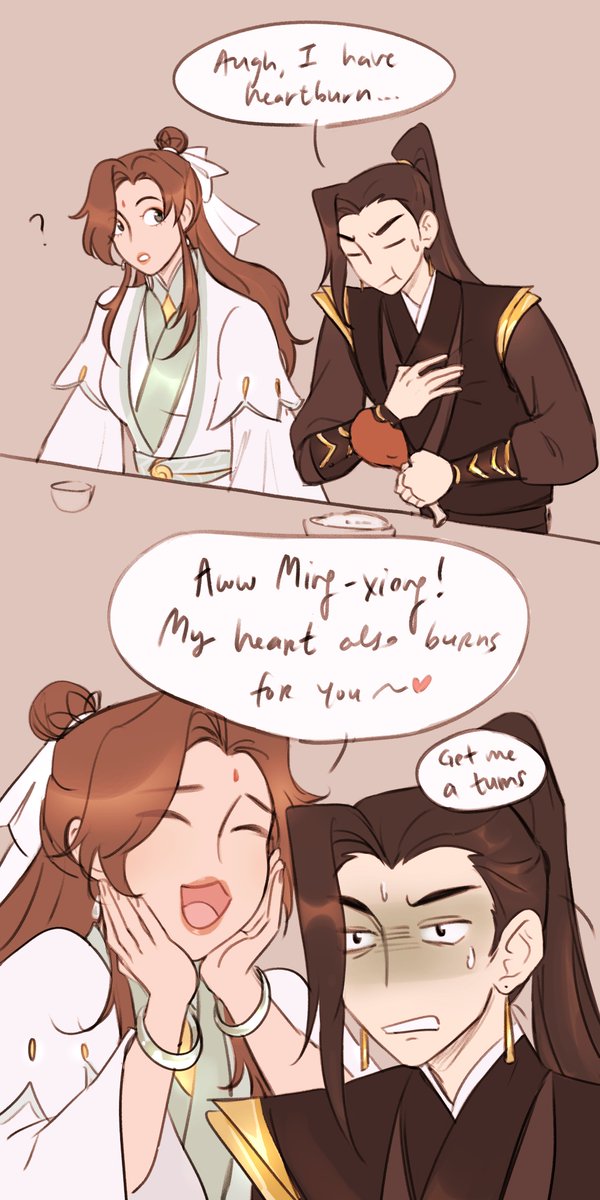 someone help ming yi he's got GERD
#TGCF 