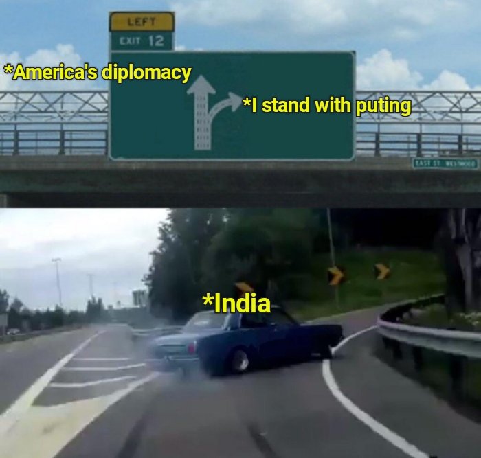 sourav_chry's tweet photo. America's playing masterstroke behind unkrain.
#IStandWithPutin https://t.co/QtpHjC9q0k