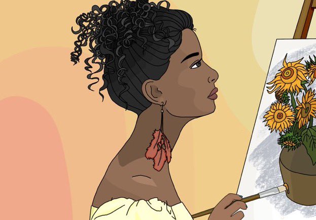 PrettyLilNFT's tweet photo. @gratefulape @oknottobeoknft highlights women who take care of their mental wellness ❤️ I love this project! https://t.co/dCllw0GWSo