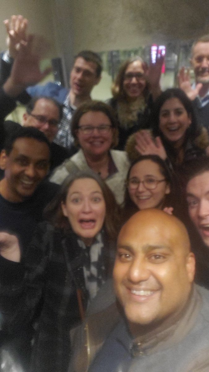 Stuck in the elevator at <a href="/Marriott/">Marriott Hotels</a> Marquis Times Square the night before we go public.