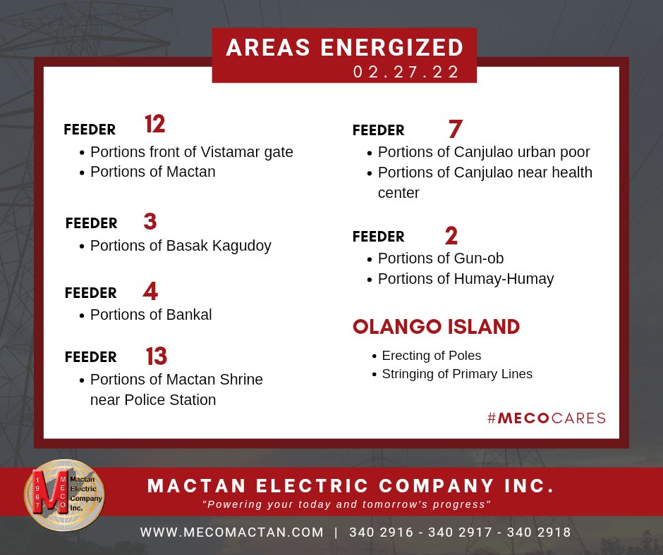 Mactan Electric Company tweet media