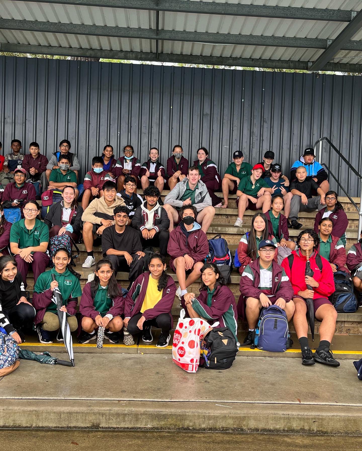 Macquarie Fields High School on Twitter "Shocking weather did not stop