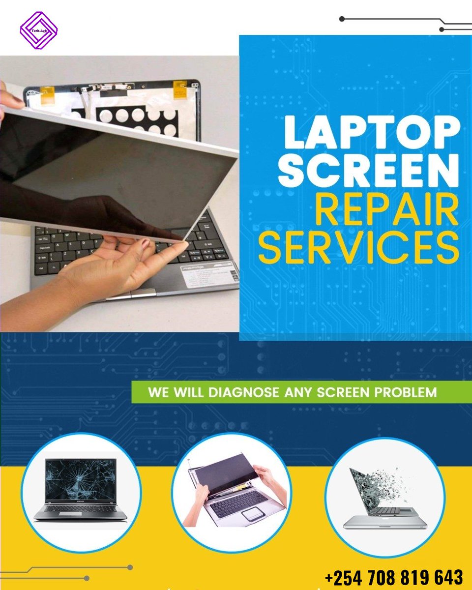 TechaxisL's tweet image. Laptop Screen repair services offered.