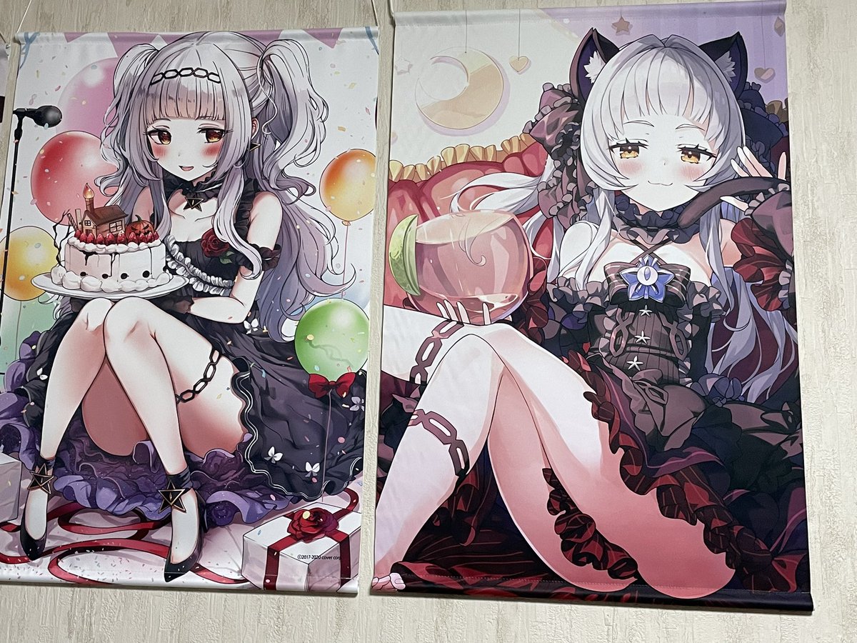 届いたーー!!
華麗なるいい女の紫咲シオンちゃんの華麗なるタペストリーが!
がわ゛い゛い゛〜!!表情がほんとシオンちゃん!!
太もも愛を感じる……
シンドロームとかメイドシオンも太もも丸見えだし……
Tam-U先生、太もも好きなんだろうなぁ。本当にありがとうございます!夏コミも楽しみです! 