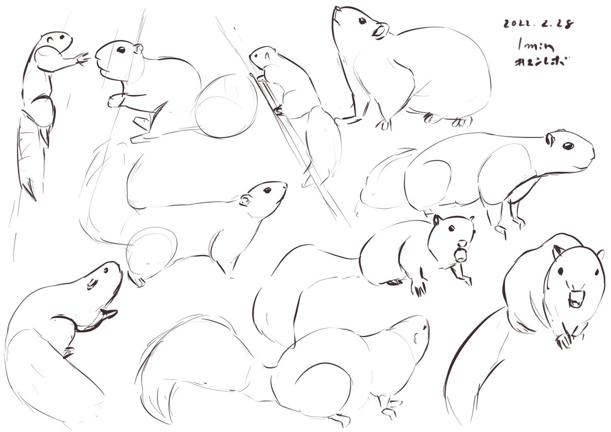 #マンレボ 謎のクロッキー 