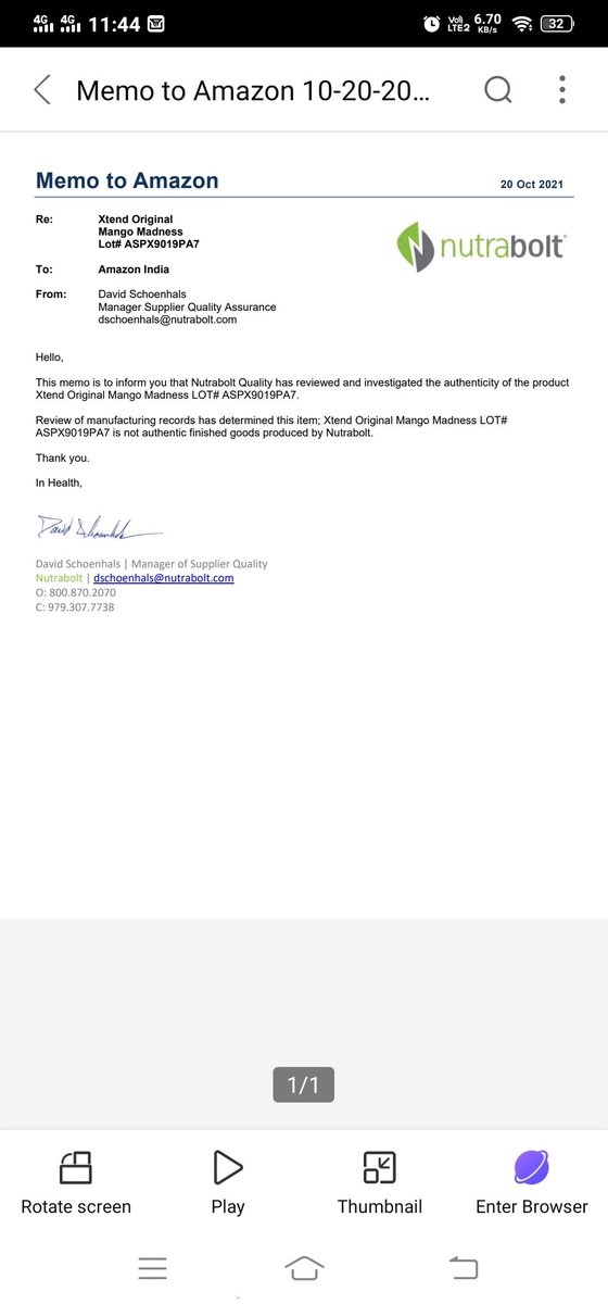 shahrukh_rocker's tweet image. As u decline denial letter is not valid from xtend brand gave,  I'll the product to the lab test,  then I'll take step @amazon @amazonIN @ajassy @AmazonHelp 

#Amazon #amazonfake