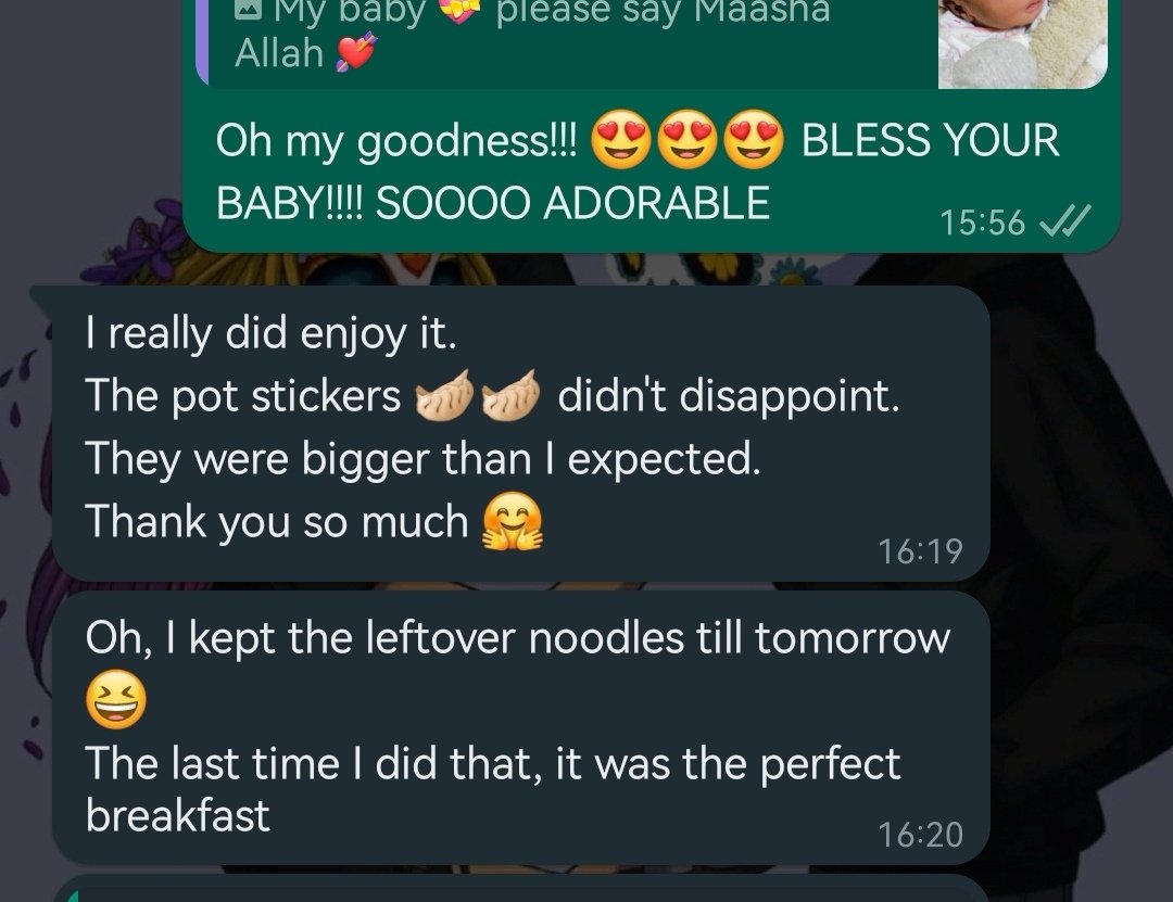 bewokasiankd's tweet image. Hello Friends!
Potstickers will be available today!
5 pieces : ₦1850
10 pieces: ₦2900

P.S. They are alot bigger than you think 😉😉😉

Send us a DM or WhatsApp 08051559618 (for quicker response).

📍Kaduna