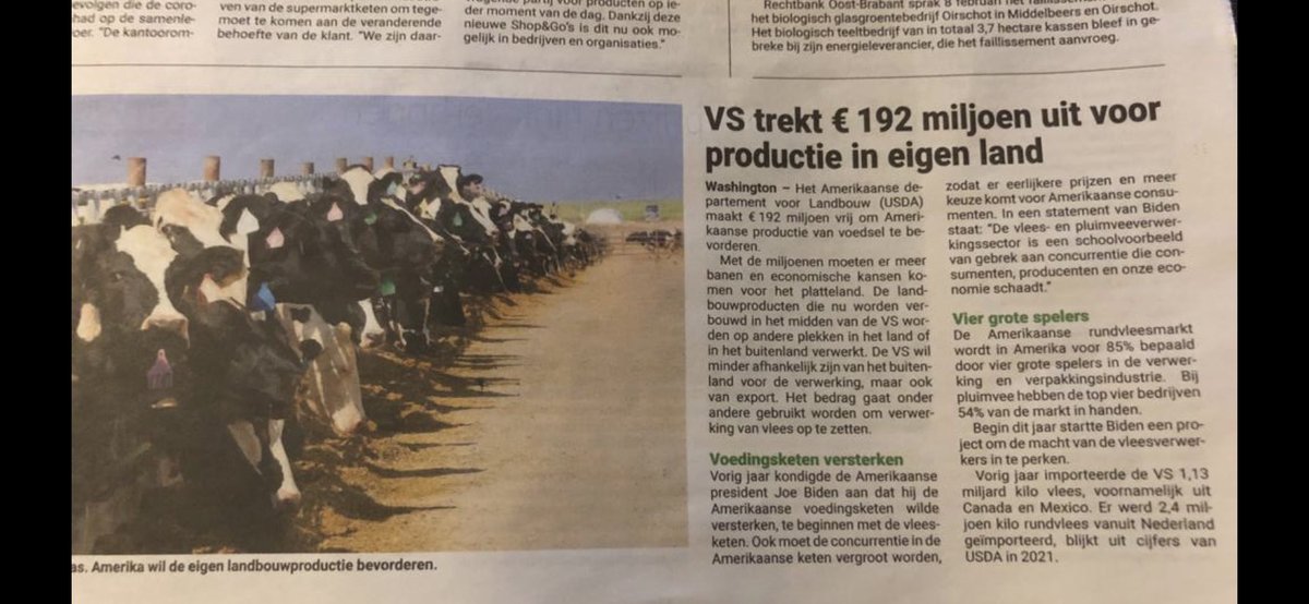 Het is volgens mij goed dat we hier in Europa en vooral ook in Nederland ook goed over nadenken. <a href="/minlnv/">Minlvvn</a>