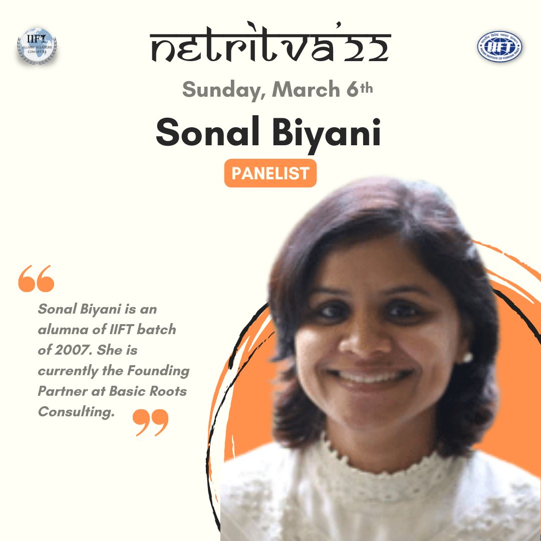 iift1963's tweet photo. We are extremely excited to hear from our panelists and we look forward to seeing you all at 11.45 AM on the 6th of March.

Link: https://t.co/QxNc8HUCf2

Warm Regards,
Alumni Relations Committee

#iift #iift1963 #Alumni #ARC #netritva #reunion 
[5/5] https://t.co/AAytHl501y