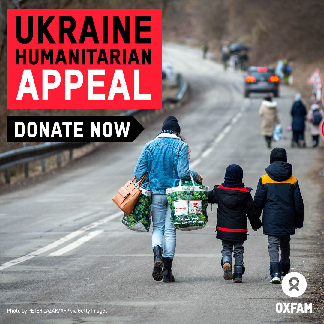 The people of #Ukraine are facing unimaginable suffering. The loss of life is devastating, and the escalating humanitarian crisis is deeply concerning.
We will be supporting organisations in and around Ukraine, providing humanitarian response. Donate at bit.ly/3vwM8nb