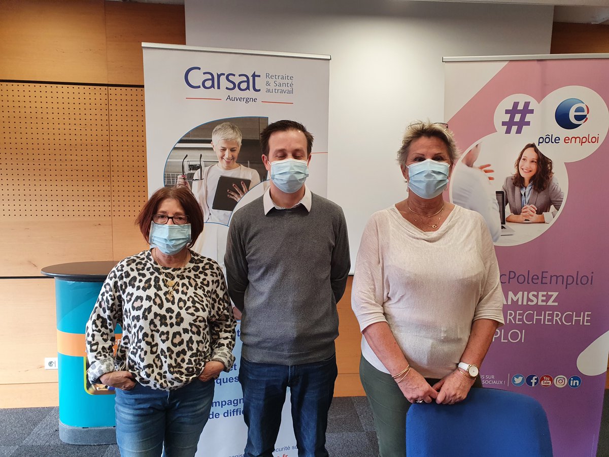 Carsat_RA's tweet photo. 🗣️Deux assurées témoignent de leur accompagnement par les Carsat et @poleemploi_ara : 
"Pour moi ça a été vraiment très bénéfique" 
#partenariat #poleemploi #retraite https://t.co/L6ivrafyMk