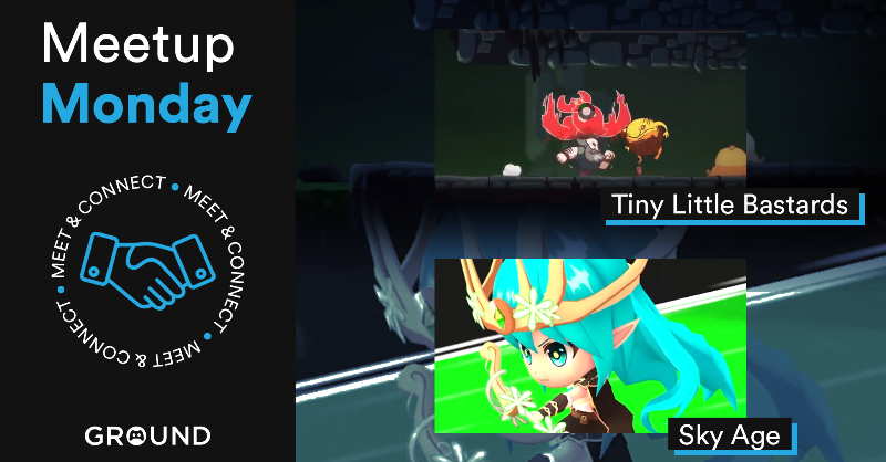 gameroundco's tweet photo. Hey #IndieGameDev 🎮

We are G.Round and we're joining once again at this #MeetupMonday 🤝

This week we would like to feature Tiny Little Bastards by @overlordgstudio and Sky Age by IXI 🕹️
¡You can play and discuss with developers on our Discord! ⬇️

#IndieGames #IndieDev
