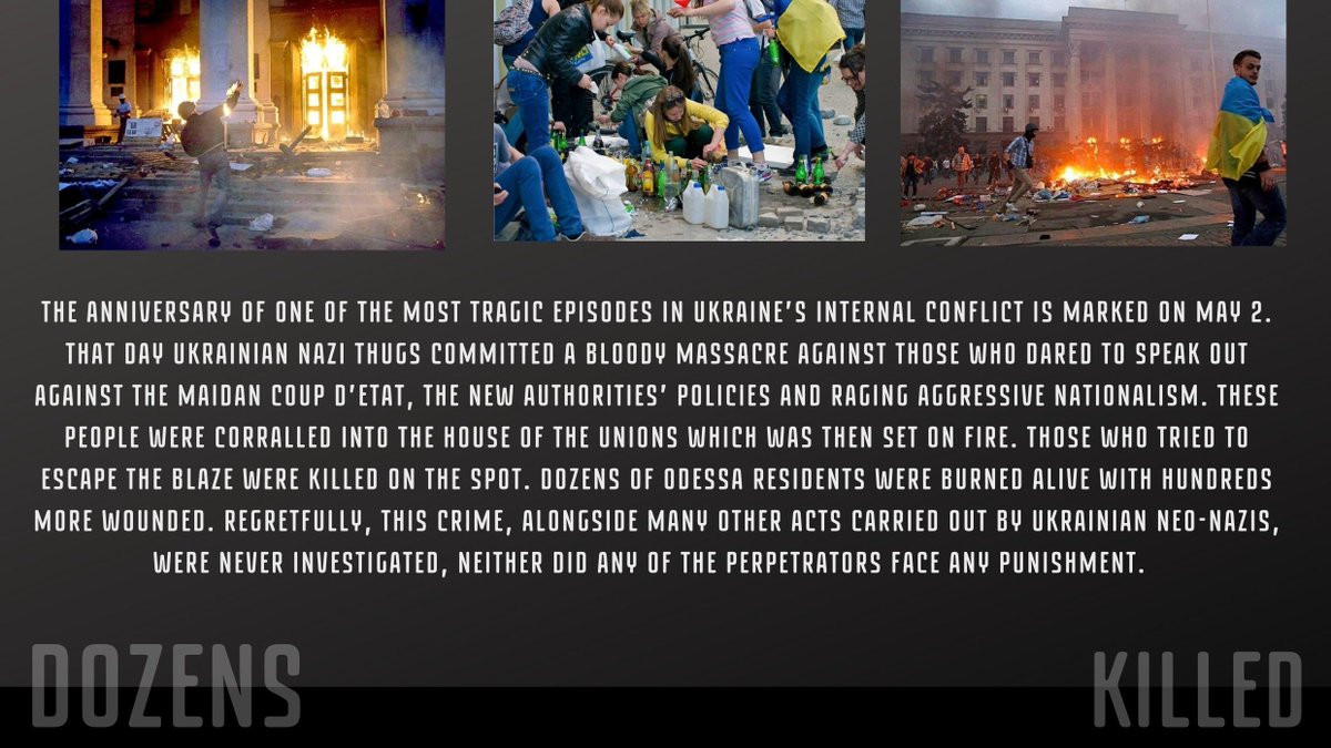 mfa_russia's tweet image. 🕯 According to the Office of the United Nations High Commissioner for Human Rights report ~14'000 people were killed during the conflict in Donbass, including 152 children...

🔗 More about events in Ukraine &amp;amp; Donbass (2014-2022): prezi.com/i/view/9cYE7fn…