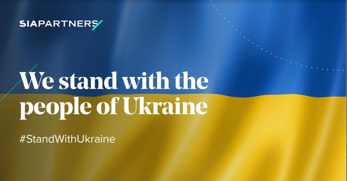 MCourtecuisse's tweet photo. I stand in solidarity with Ukraine. And this requires more than just empathy.
@SiaPartners is making a donation of €100,000 to the Int’l Committee of the Red Cross. We are matching donations made by our employees to nonprofits supporting Ukraine, up to an additional €100,000. https://t.co/cjPbKjvUz0