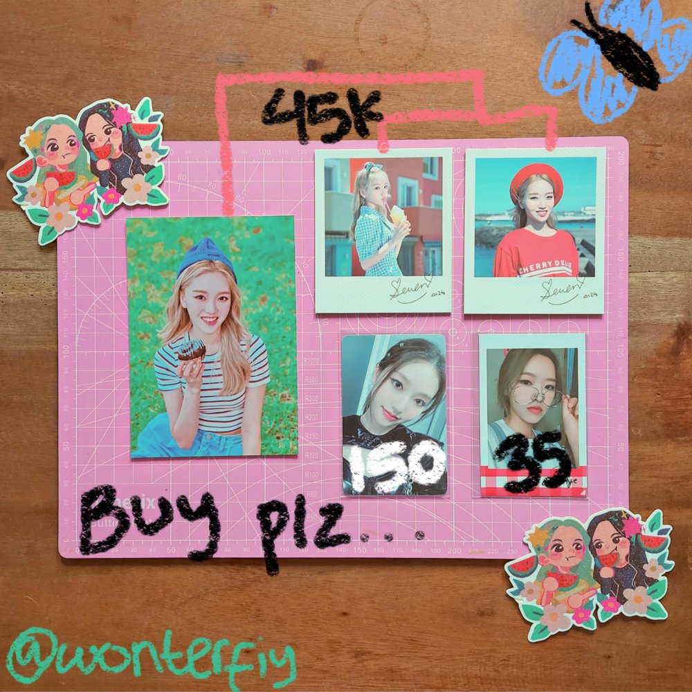 wonterfIy's tweet photo. wts / want to sale
(rts appreciated!)
-
all about gowon + hye! 🦋
ada pc wd &amp; 1, polaroid cz + photoset sumpack 20, sama postcards. hyenya pola sumpack 21. :D
💰 on pict, negotiable
🏠 bandung
✅ keep event with dp

t. wts lfb loona gowon hyeju specs https://t.co/AertopJ1UO