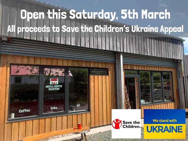 We’re opening The Coffee Bar At Hayshed Gallery this Saturday (5th March) to raise money for Save The Children’s Ukraine Appeal. 10am to 4pm
#westandwithukraine
