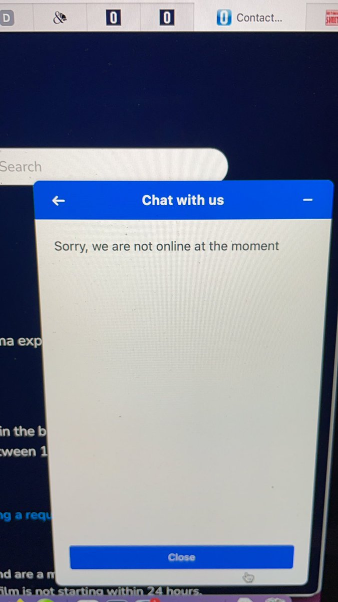 RealTVGadget's tweet photo. @ODEONHelp Trying to get hold of you. Phone line ‘closed until further notice’ and this on your website. https://t.co/hRZp0KR7Bj